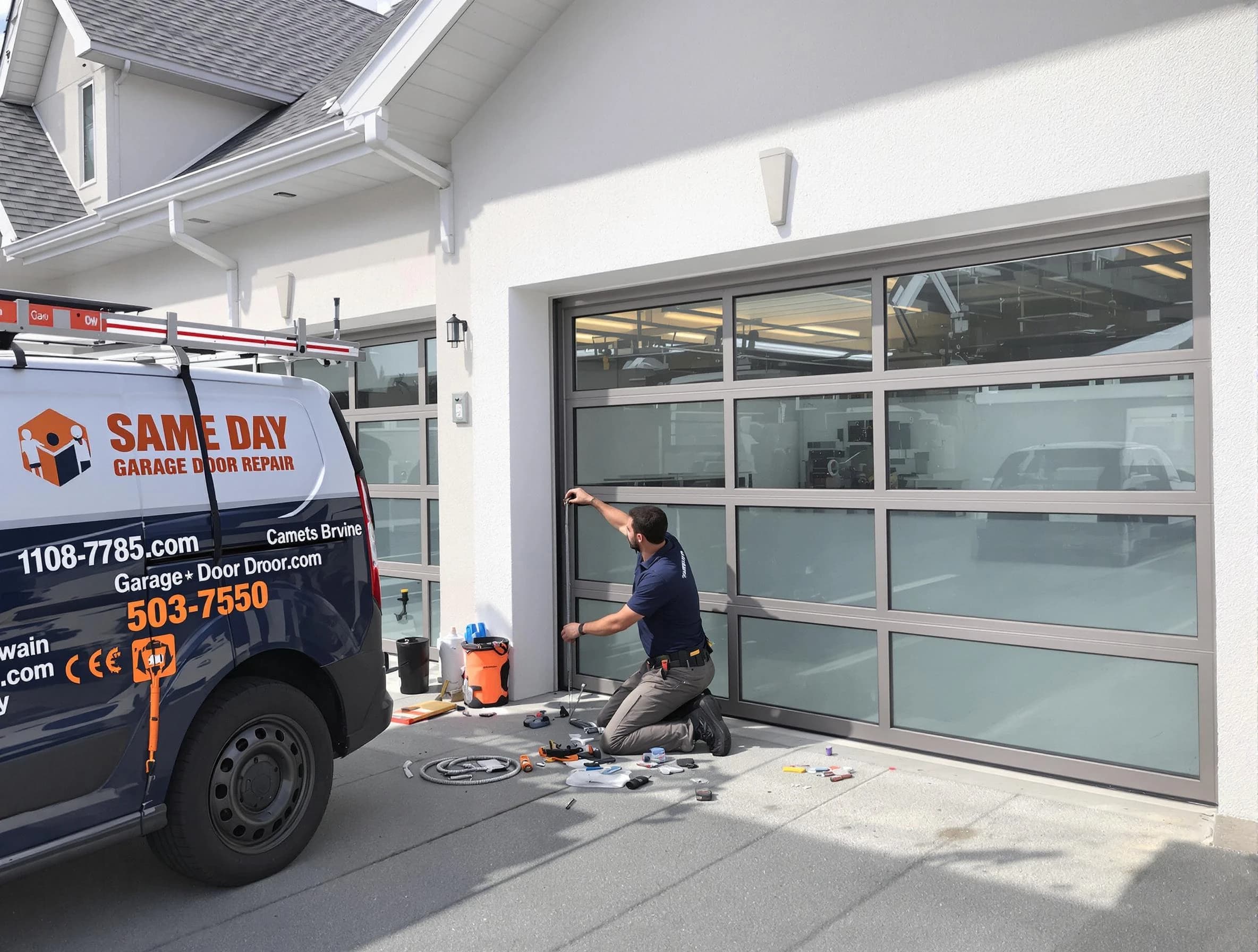Same-day garage door repair service by Beaver Falls Garage Door Repair in Beaver Falls