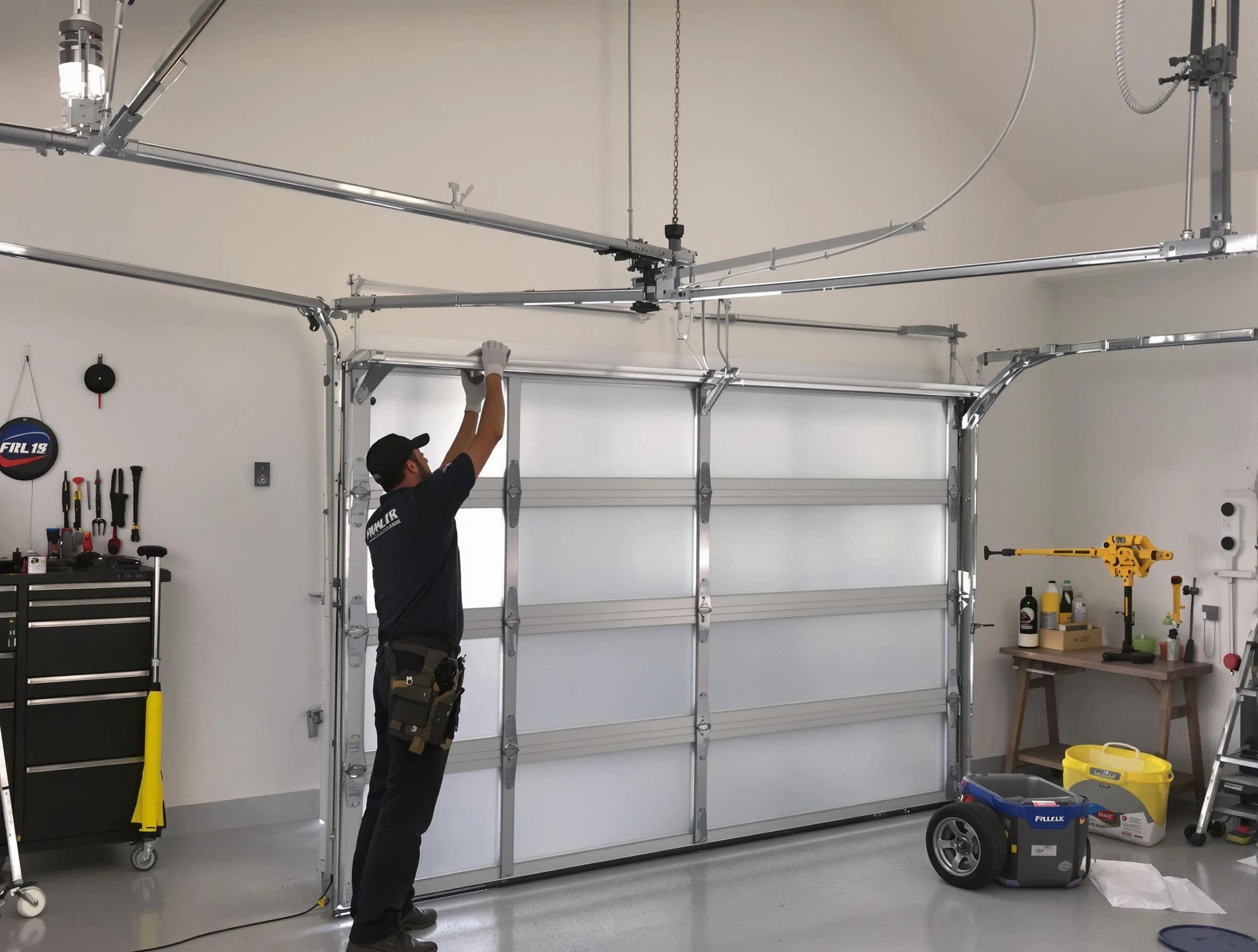 Beaver Falls Garage Door Repair certified team performing precision garage door installation in Beaver Falls