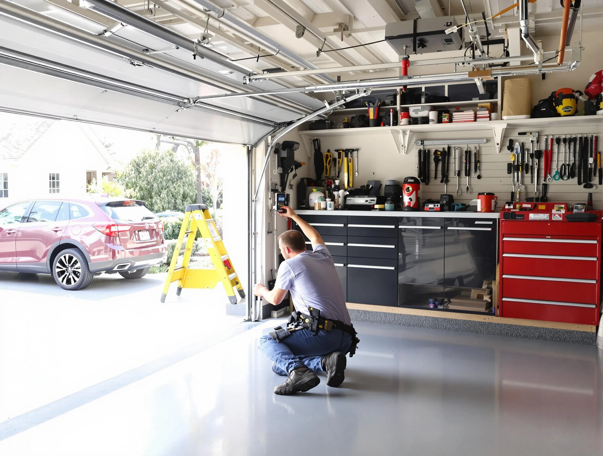 Local garage door repair service by Beaver Falls Garage Door Repair in Beaver Falls